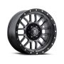 ICON 1217858347GM Alpha 17x8.5 6x5.5 0mm Offset 4.75in BS 106.1mm Bore Gun Metal Wheel