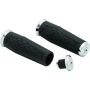 Kuryakyn 5928 Hex Grips 7/8inch Universal Chrome