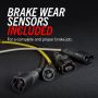 PowerStop CRK8107 Power Stop 2018 Jaguar E-Pace Front Z23 Evolution Sport Coated Brake Kit