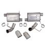 BBK PERFORMANCE BBK41015 Varitune Axle-Back Exh. System 11-14 Mustang GT
