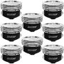 Manley Performance 561310CE-8 Manley Chevrolet 5.3L 3.790 Bore 10cc Platinum Series Dish Piston Set