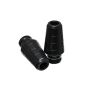 Energy Suspension 97-06 Jeep Wrangler TJ with 1 3/4 in lift Black Front Bump Stop Set (Set of 2)