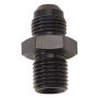 Russell Performance -6 AN Flare to 14mm x 1.5 Metric Thread Adapter (Black )