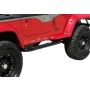 Rampage 1987-1995 Jeep Wrangler(YJ) 3 Inch Round Nerf Bar - Black