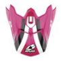 EVS H16T3W-VSPWBK T3 Works Visor - Pink/White/Black