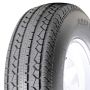 Carlisle 20.5x8.0-10 Car Sport Trail White Assembly