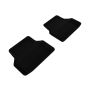 3D MAXpider 2004-2010 BMW 5 Series E60 Kagu 2nd Row Floormats - Black