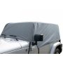 Rampage 1263 2007-2018 Jeep Wrangler(JK) Car Cover 4 Layer - Grey
