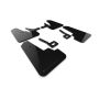 Rally Armor MF98-UR-BLK-DGRY 19-25 Dodge Ram 1500 Rebel Black UR Mud Flap w/Dark Grey Logo