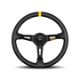 MOD 08 Steering Wheel Black Leather