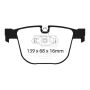 EBC UD919 08-10 BMW M3 4.0 (E90) Ultimax2 Rear Brake Pads