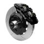 Wilwood 140-15951 AERO6 Front Truck Kit 14.00in Black 88-98 GMC Truck C1500/C2500