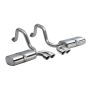 CORSA Performance 14111 Corsa 1997-2004 Chevrolet Corvette C5 Z06 5.7L V8 Polished Sport Axle-Back Exhaust