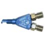 Piranha Nitrous Nozzle Blue Anodized