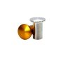 ISR Performance Drift Knob Button - Nissan 240sx - Silver
