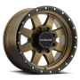 Raceline 935BZ Defender 17x9in / 5x127 BP / -12mm Offset / 83.82mm Bore - Bronze Wheel