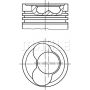 MAHLE 030 65 01 Engine Piston