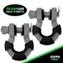 Rhino USA SUPERSHACK-GRY 8T Super Shackle 2-Pack (Gray)