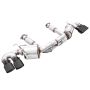 AWE Tuning 3015-43159 2020 Chevrolet Corvette (C8) Touring Edition Exhaust - Quad Diamond Black Tips