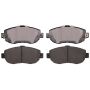 ADVICS AD0619 ADVICS Ultra-Premium Ceramic Brake Pads