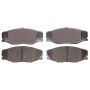 ADVICS AD0686 ADVICS Ultra-Premium Ceramic Brake Pads