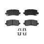 ADVICS AD1698 ADVICS Ultra-Premium Ceramic Brake Pads