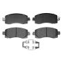 ADVICS AD2045 ADVICS Ultra-Premium Ceramic Brake Pads