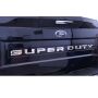 Putco 55552FD 17-19 Ford SUPERDUTY Letters (Stamped/Stainless Steel) Tailgate/Rear