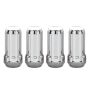 McGard SplineDrive Lug Nut (Cone Seat) M14X1.5 / 1.935in. Length (4-Pack) - Chrome (Req. Tool)