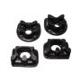 Energy Suspension 92-01 Honda Prelude Black Motor Mount Inserts (Manual Transmission) (2 Torque Posi
