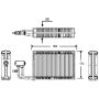BEHR AE 150 000P A/C Evaporator Core