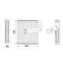 BEHR AE 26 000P A/C Evaporator Core