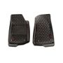 Front Floor Liners Black 18-  Jeep Wrangler JL