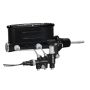 Wilwood 261-13271-BK HV Tandem M/C Kit w L/H Bracket & Prop Valve - 7/8in Bore Black-W/Pushrod