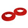 Energy Suspension Universal 2 3/16in ID 4 9/16in OD 5/8in H Red Coil Spring Isolators (2 per set)