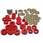 Energy Suspension 3.4138R 65-70 Impala/Caprice Red Body Mount Set