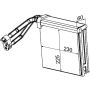 BEHR AE 95 000P A/C Evaporator Core