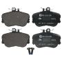 ATE 602975 ATE Original Semi-Metallic Front Disc Brake Pad Set 602975 for Mercedes-Benz