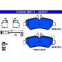 ATE 603837 ATE Semi-Metallic Rear Disc Brake Pad Set 603837 for Sprinter