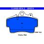 ATE 604814 ATE Original Semi-Metallic Front Disc Brake Pad Set 604814 for Porsche