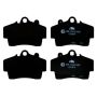 ATE 604814 ATE Original Semi-Metallic Front Disc Brake Pad Set 604814 for Porsche