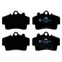 ATE 604814 ATE Original Semi-Metallic Front Disc Brake Pad Set 604814 for Porsche