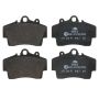 ATE 604815 ATE Original Semi-Metallic Front Disc Brake Pad Set 604815 for Porsche