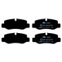 ATE 604882 ATE Original Semi-Metallic Rear Disc Brake Pad Set 604882 for Mercedes-Benz