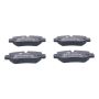 ATE 604882 ATE Original Semi-Metallic Rear Disc Brake Pad Set 604882 for Mercedes-Benz