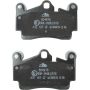 ATE 604976 ATE Semi-Metallic Rear Disc Brake Pad Set 604976 for Audi, Porsche, Volkswagen