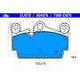 ATE 604976 ATE Semi-Metallic Rear Disc Brake Pad Set 604976 for Audi, Porsche, Volkswagen