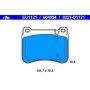 ATE 604994 ATE Original Semi-Metallic Front Disc Brake Pad Set 604994 for Mercedes-Benz