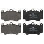 ATE 604999 ATE Original Semi-Metallic Front Disc Brake Pad Set 604999 for Porsche