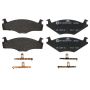 ATE 607032 ATE Original Semi-Metallic Front Disc Brake Pad Set 607032 for Volkswagen